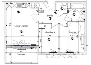 Apartment in Brignoles (83170)
