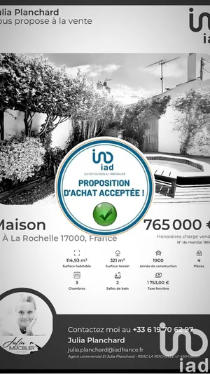 Maison à La Rochelle (17000)