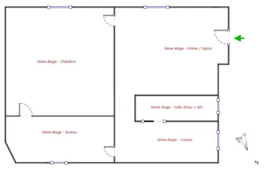 Apartment in Paris (75003)