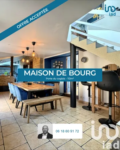 Maison de ville à Les Portes du Coglais (35460)