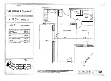 Appartement à Béziers (34500)