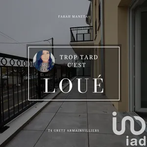 Apartment in Gretz-Armainvilliers (77220)