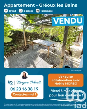Appartement à Gréoux-les-Bains (04800)