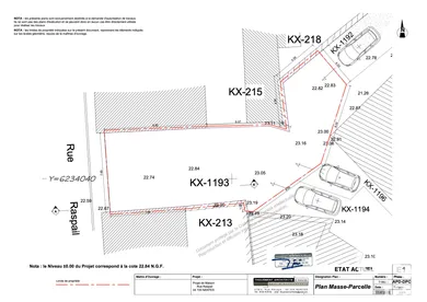 Building plot at Nantes (44100)
