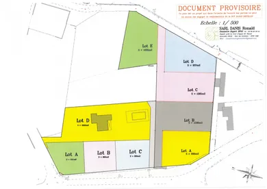 Building plot in saint siffret (30700)