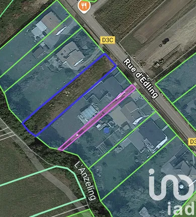 Building plot in Anzeling (57320)