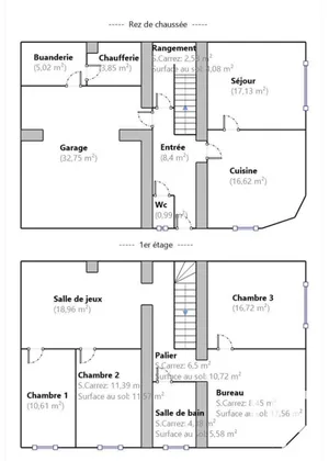 Maison de village à Faulx (54760)