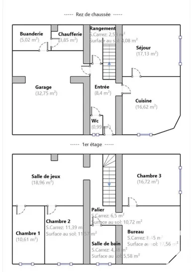 Maison de village à Faulx (54760)