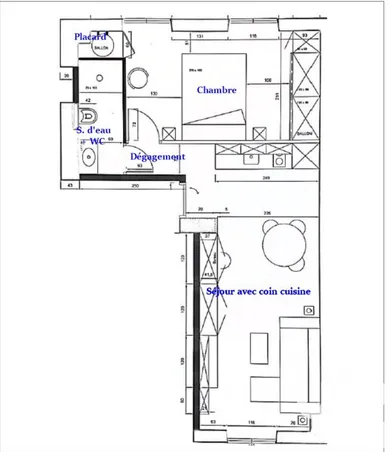 Apartment in Paris (75017)