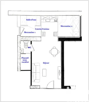 Studio at Paris (75011)