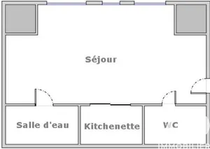 Studio at Paris (75011)