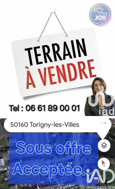 Building plot at Torigny-les-Villes (50160)