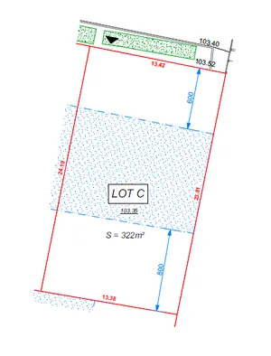 Building plot at Fontenay-Trésigny (77610)