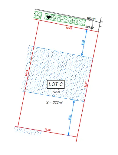 Terrain à bâtir à Fontenay-Trésigny (77610)