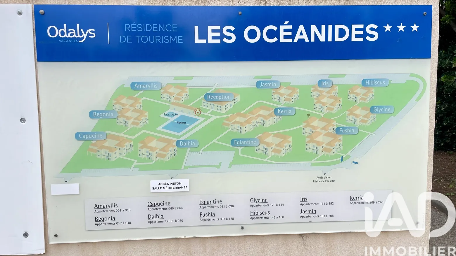 Vente appartement à La Londe-les-Maures (83250) : appartement 1 pièce 22 m² - 1876391 — 2