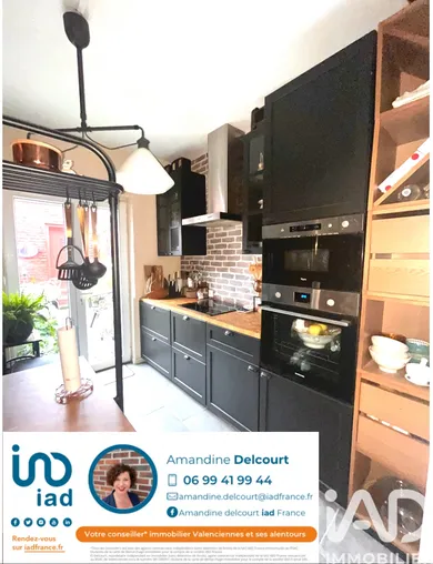 Maison de ville à Trith-Saint-Léger (59125)