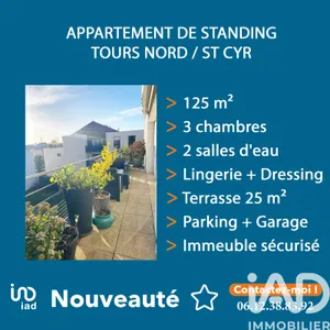 Appartement à Tours (37100)