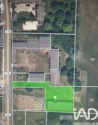 Building plot at Fontaine-la-Gaillarde (89100)