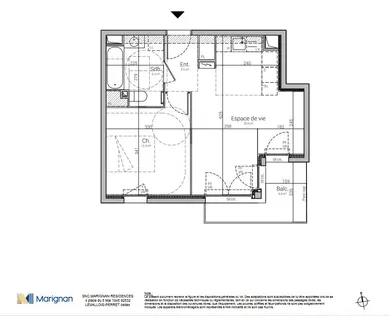 Appartement à Cergy (95800)
