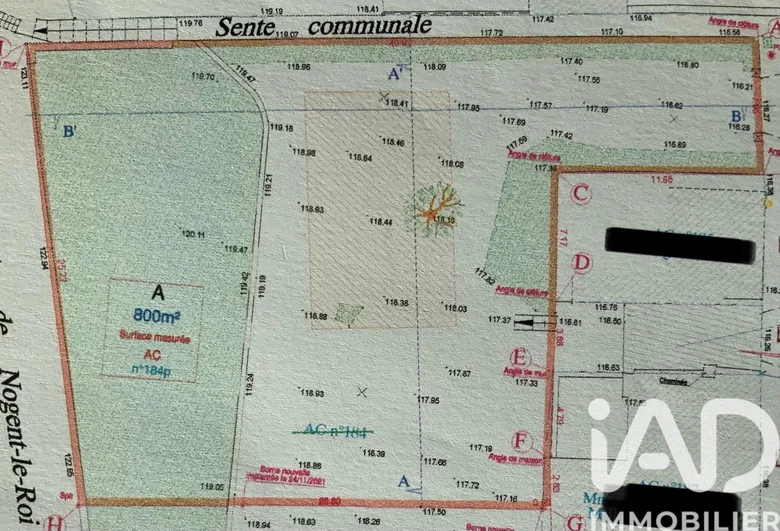 Terrain à bâtir à Épernon (28230) · 89 000 €