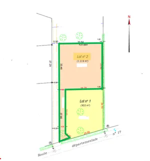 Building plot in Sigoulès (24240)
