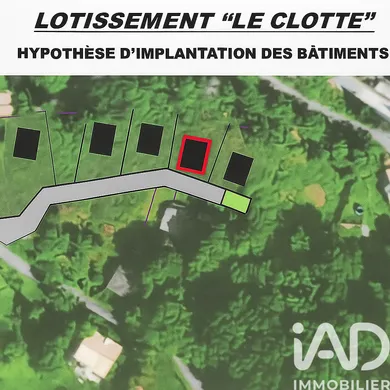 Building plot in Bons (38860)
