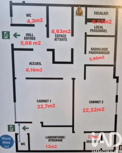 Immeuble à Le Quesnoy (59530)