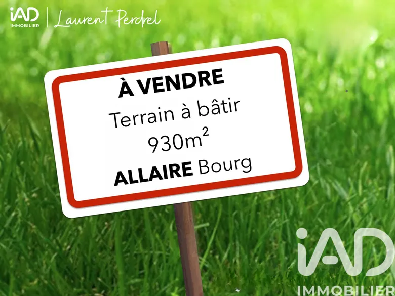 Terrain à bâtir à Allaire (56350) · 47 000 €