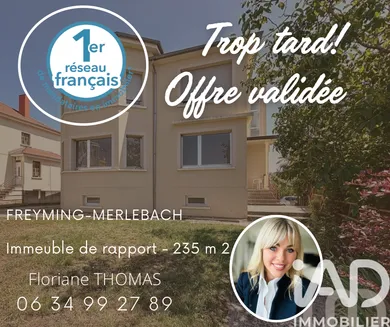 Immeuble à Freyming-Merlebach (57800)