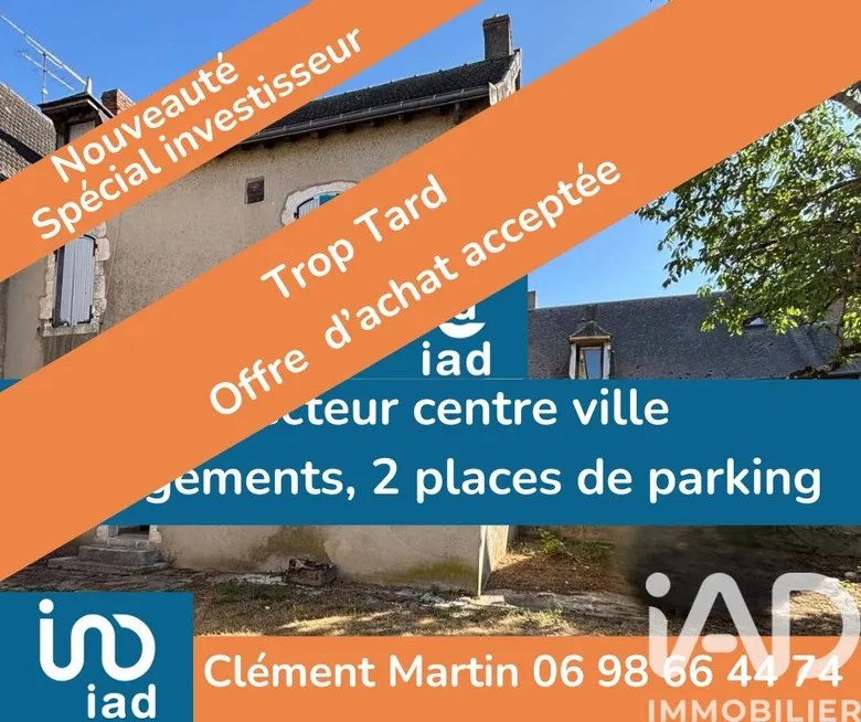 Immeuble 80 m² · à Déols · 80 m² · 64 500 €