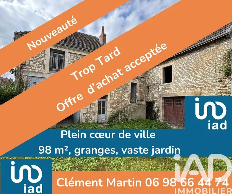 Maison 5 pièces 92 m² · à Déols · 92 m² · 105 000 €