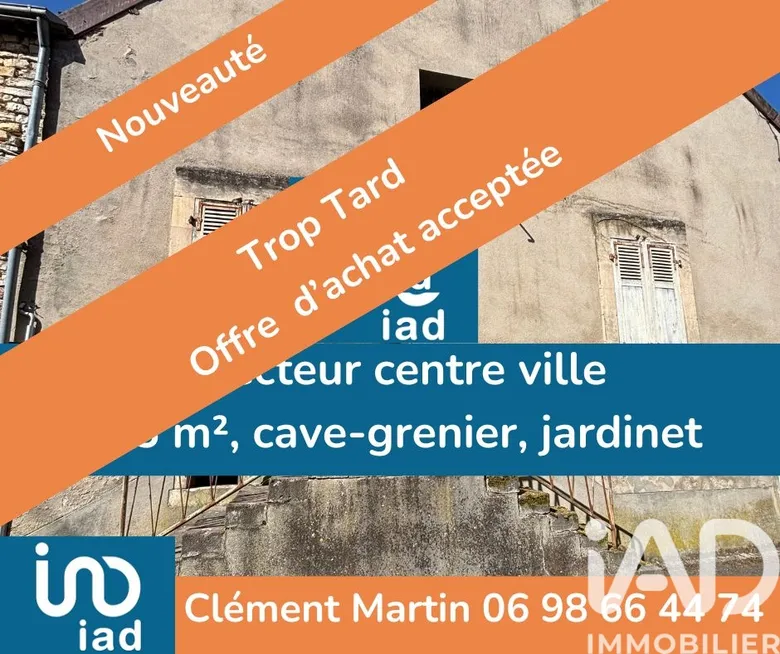 Maison 2 pièces 25 m² · à Déols · 25 m² · 27 000 €