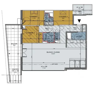 Appartement à Vif (38450)