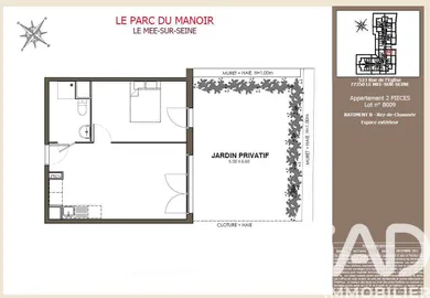 Appartement à Le Mée-sur-Seine (77350)