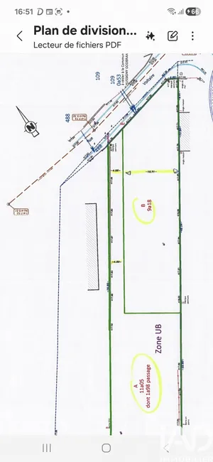 Building plot at Hussigny-Godbrange (54590)
