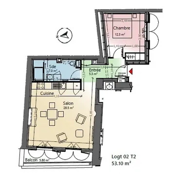 Appartement à Clermont-Ferrand (63000)