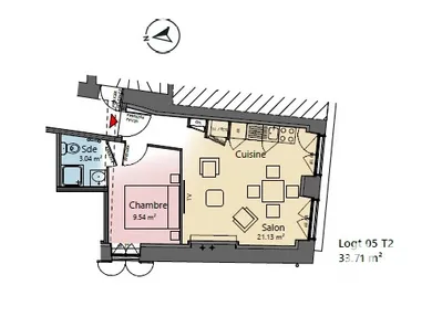 Apartment in Clermont-Ferrand (63000)