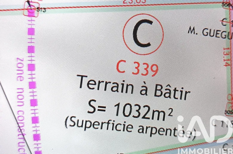 Terrain à bâtir à Écauville (27110) · 55 000 €