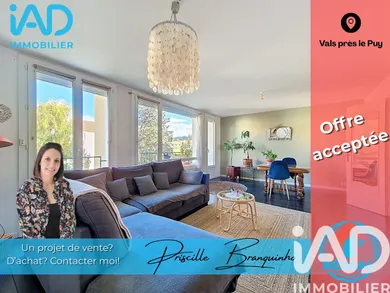Appartement à Vals pres le puy (43750)