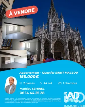 Appartement à Rouen (76000)