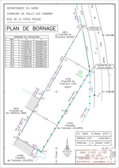 Building plot in Sailly-lez-Cambrai (59554)