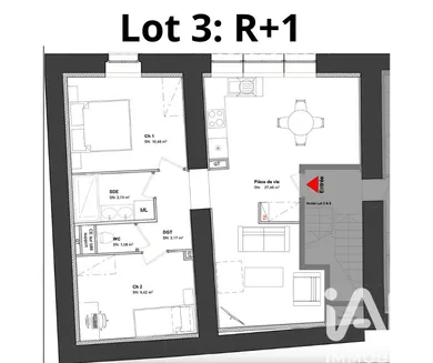 Apartment in Vaulx-Milieu (38090)