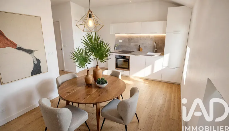 Appartement T3 rénové de 52 m² à Vaulx-Milieu