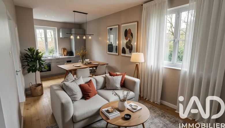 Appartement 3 pièces 51 m² · à Vaulx-Milieu · 50,6 m² · 145 000 €