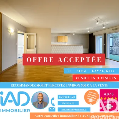 Appartement à Laval (53000)