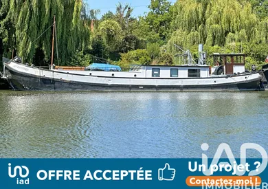 Péniche à Maurecourt (78780)
