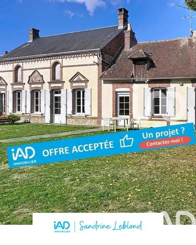 Longère à Mesnil-sur-l'Estrée (27650)