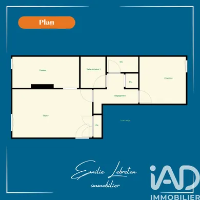 Apartment in Saint-Pierre-lès-Elbeuf (76320)