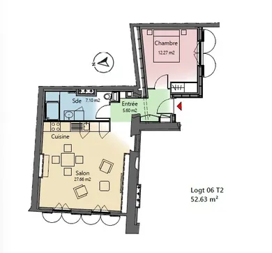 Apartment in Clermont-Ferrand (63000)