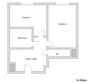 Apartment at Bagneux (92220)